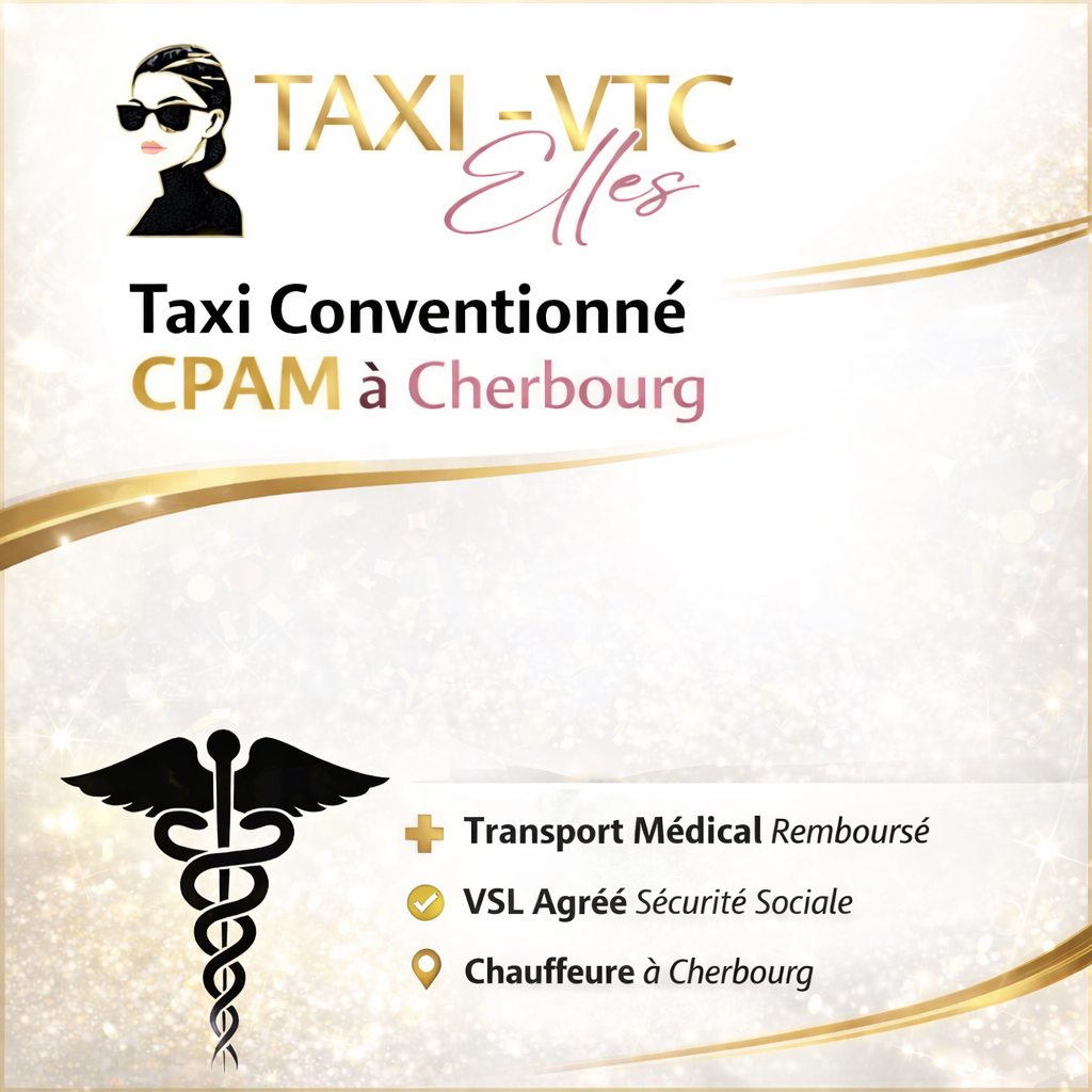 Taxi conventionné CPAM Cherbourg